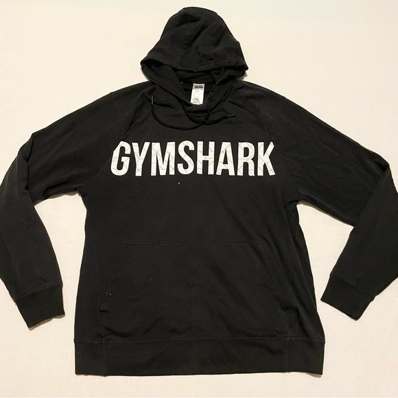 Gymshark Womens Hoodie Black Size XXL - Picture 1 of 16